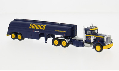 Peterbilt 359 SUNOCO Tankwagen in 1/87 von BREKINA HO BRE86296