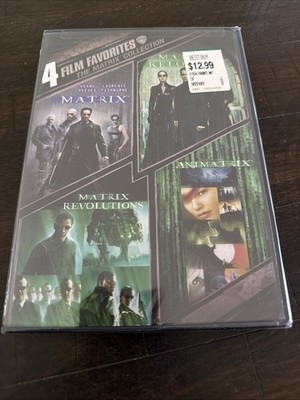 4 Film Favorites: the Matrix Collection (DVD) BRAND NEW SEALED