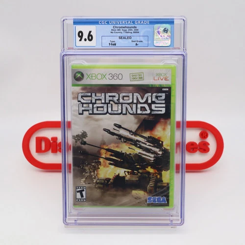 XBox 360 CHROMEHOUNDS / CHROME HOUNDS - CGC GRADED 9.6 A+! NEW & Factory Sealed!
