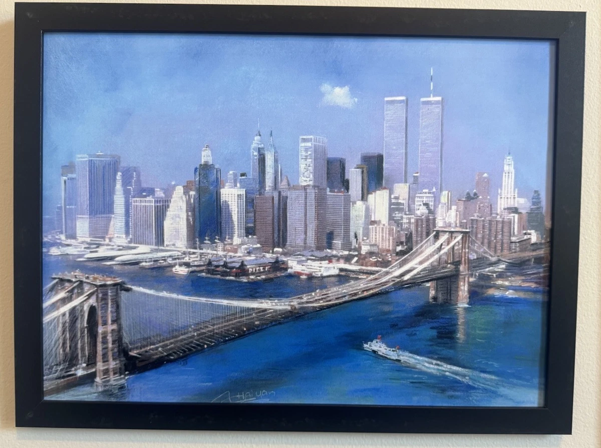 Brooklyn Bridge Architecture Print By Craig Holmes – 38x13 Inches, Unframed, Offset Lithograph