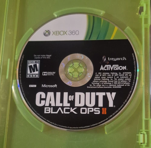 Call of Duty: Black Ops II Xbox 360 (2012) *No Cover Art Or Booklet*