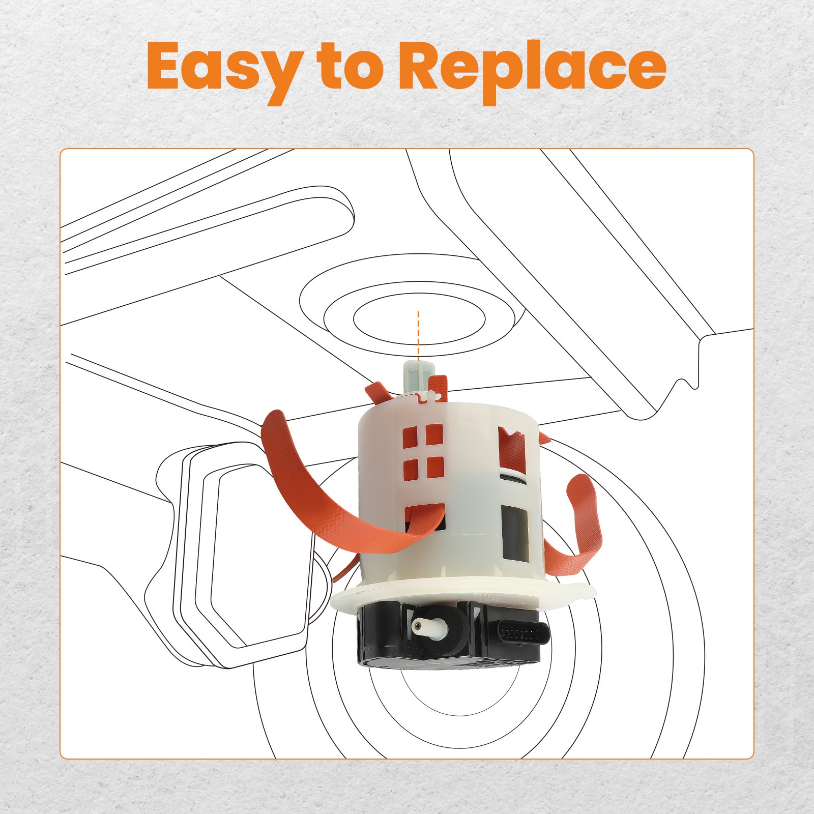 Diesel Exhaust DEF Pump For Dodge Ram 6.7L Diesel Cummins 68085908AH 68192659AH