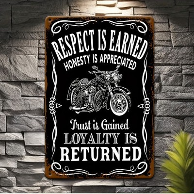 Multi-functional purpose fun signage Tin Metal Signs Home Décor 8x12 