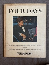 United Press International Four Days JFK Death Hardcover Illus 1964