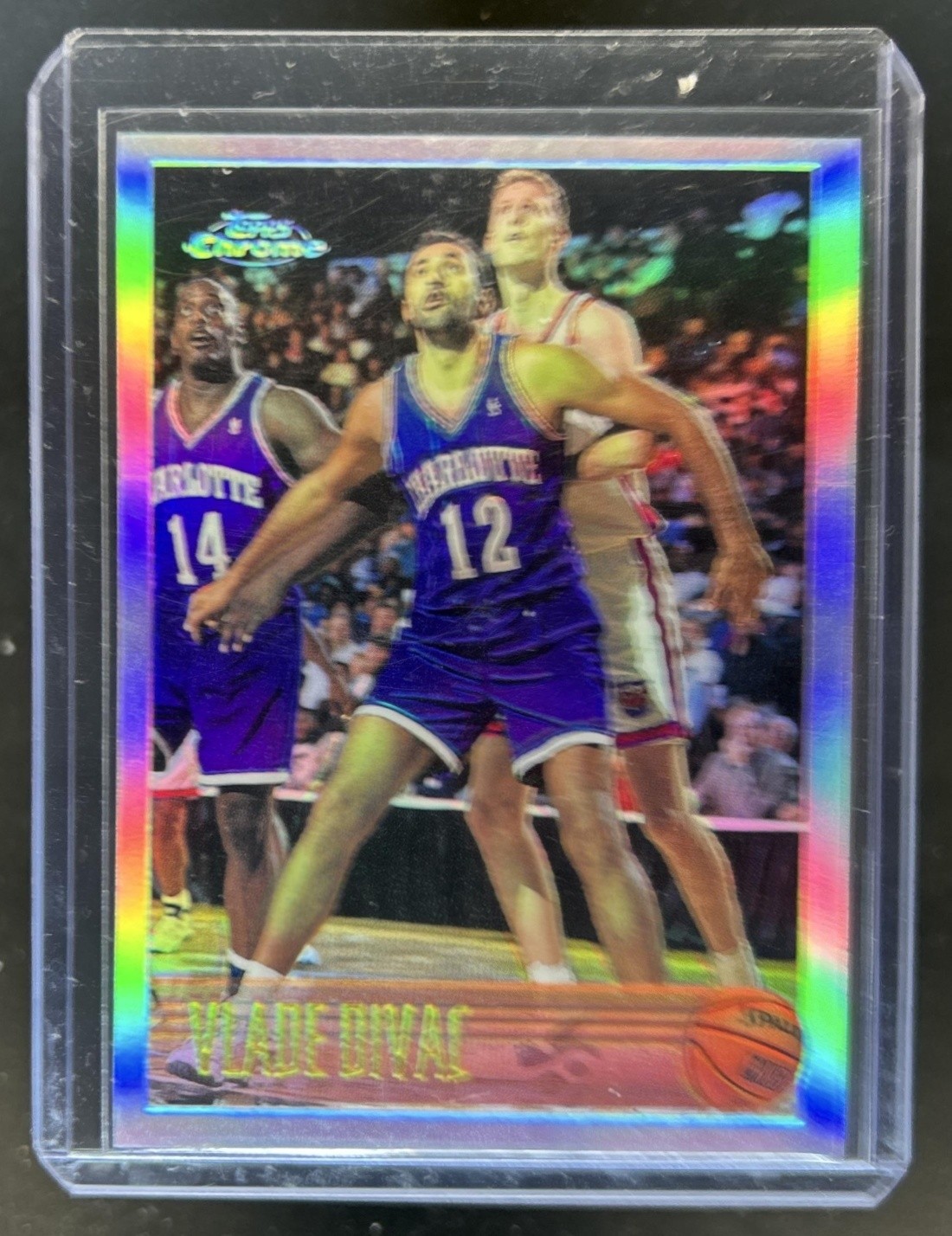 1996-97 Topps Chrome Vlade Divac Refractor #170 Hornets
