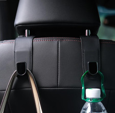 Auto-Haken, 2 St&uuml;ck, PU Leder, Auto-Aufbewahrung, Organizer, Taschenhaken, Unive