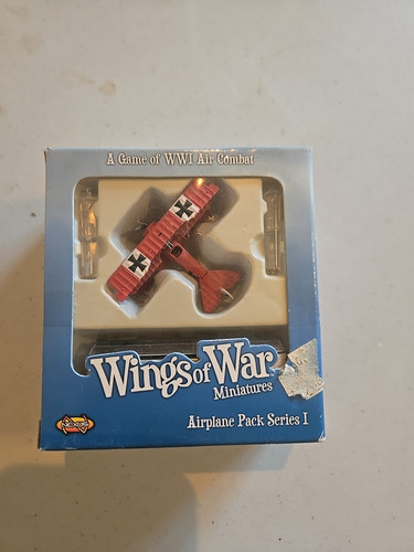 Wings of War Miniatures Glory WW1 WW07J Fokker Richthofen RED BARON Set 1 #10