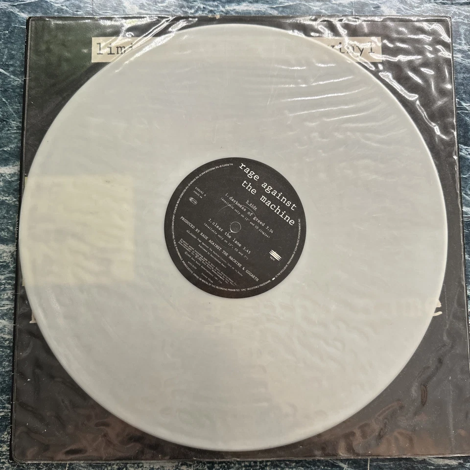 Rage Against The Machine - Killing In The Name 12” Vinyl Record Single VG+ - Image 4 of 4