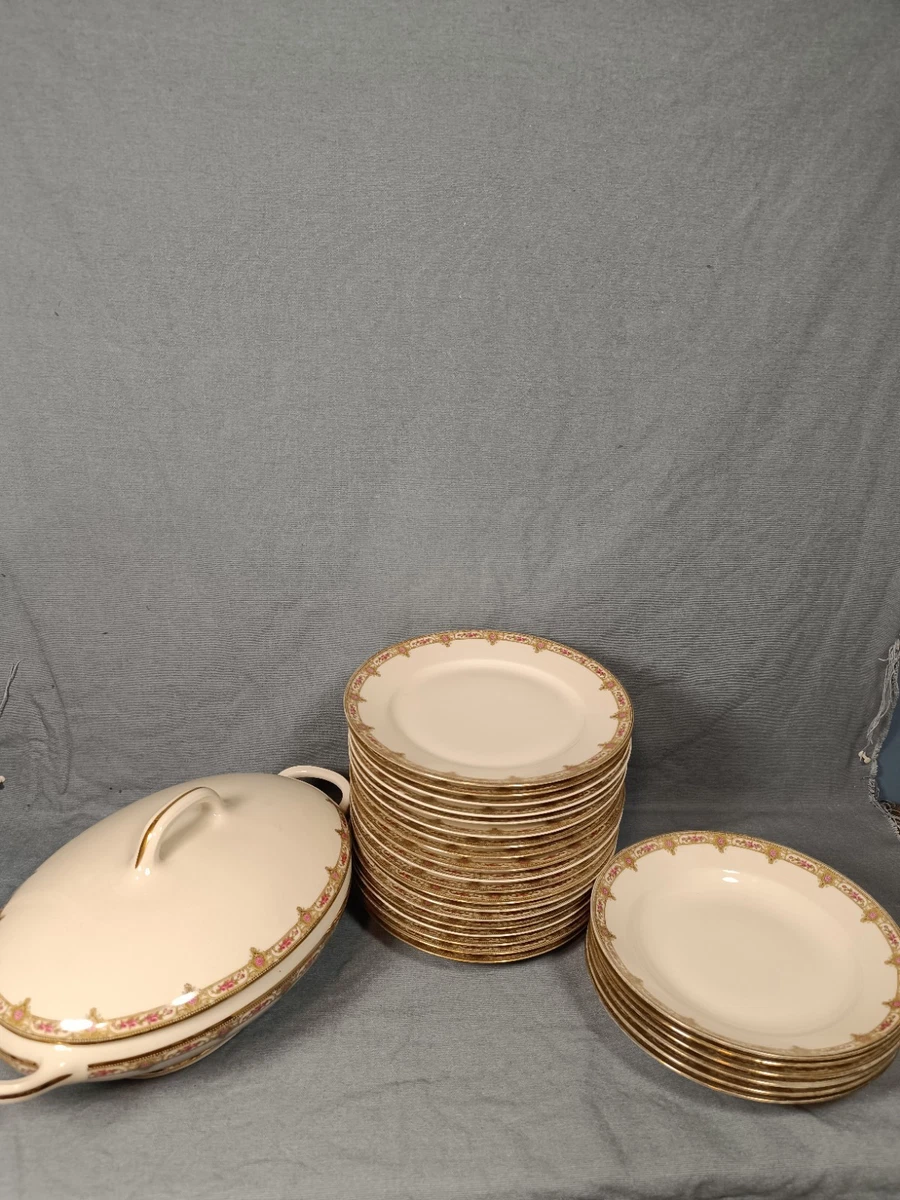 SERVICE DE TABLE en porcelaine de limoges avec services à dessert et à café EUR 300,00 - FR