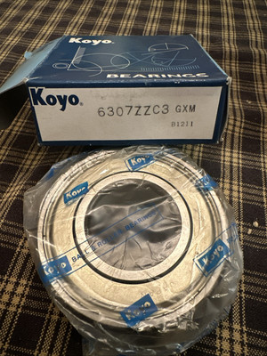KOYO 6307ZZ C3 Deep Groove Single Row Radial Ball Bearing Made in Japan
