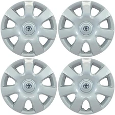 2002-2004 Toyota Camry Style 15" 7 Spoke Replacement Hubcaps # B944-15S LOGO SET