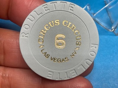 $    CIRCUS   CIRCUS    LAS VEGAS NEVADA CASINO ROULETTE CHIP      Z-4932