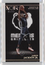 2020-21 Panini Noir Icon Edition Holo Silver 5/25 Jaren Jackson Jr #76 1u6