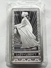 10 oz Silver PAMP Suisse Lady of Liberty Fine Ten Troy Ounces Bullion Bar SEALED