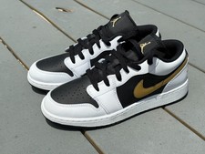 Jordan 1 Low Black Gold for Sale | Authenticity Guaranteed | eBay