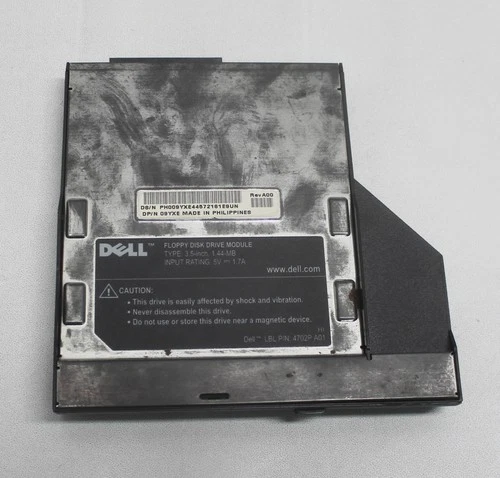 4702P Dell Lat-insp 1.44mb 3.5in Floppy Drive Module "GRADE A"