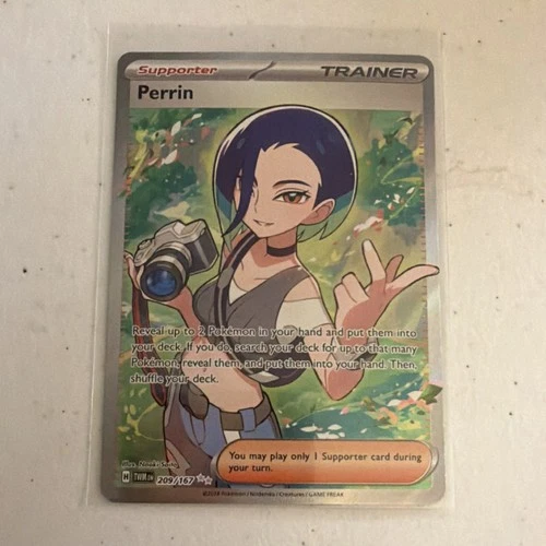 Pokémon Perrin 209/167 Twilight Masquerade Ultra Rare Holo Sv06