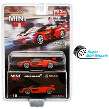 Mini GT 1:64 McLaren Senna Orange #18