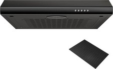 60cm Visor Cooker Hood Undercabinet Hood Wall Mounted Kitchen Extractor Fan 600m