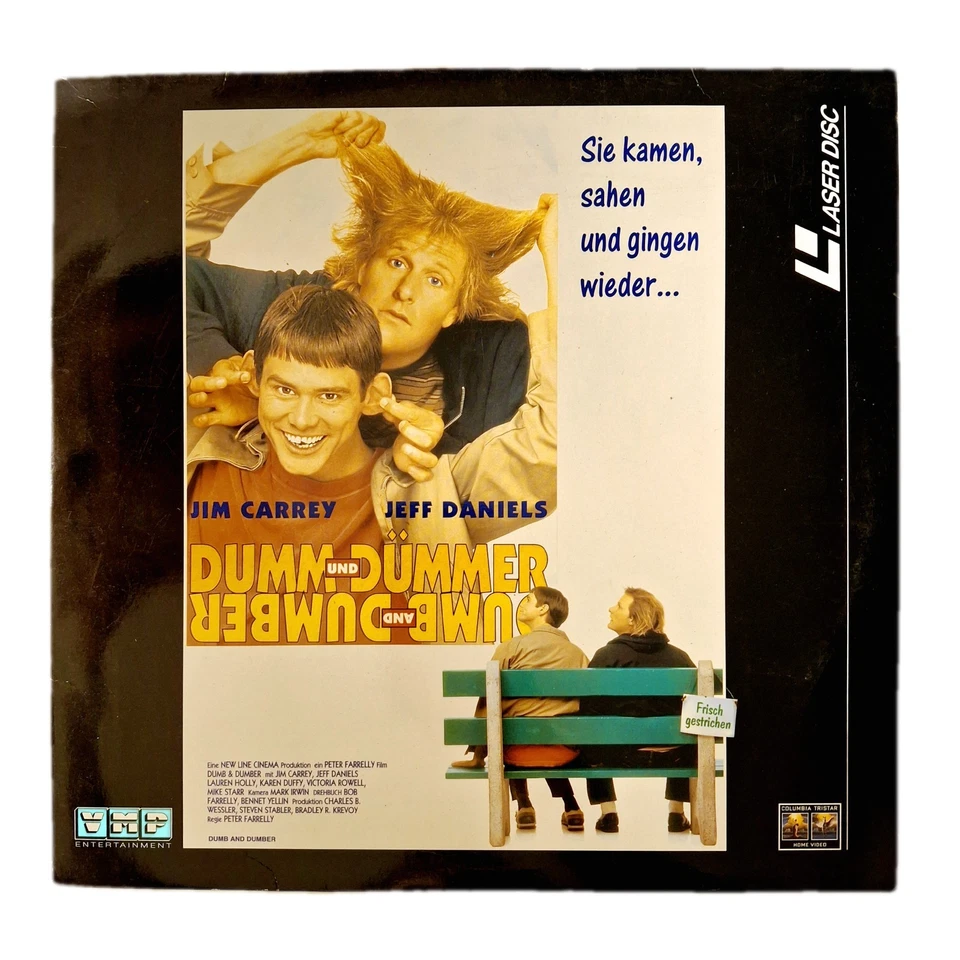 Dumm und Dümmer Laserdisc Deutsch – Jim Carrey – Komödie – Sammler - Bild 2 von 4