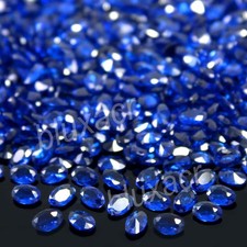 Certified Natural Tanzania Blue Tanzanite 2.5x3.5 MM Oval Gemstone 100 Pcs Lot