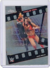 2026 WWE Topps Chrome Focus Reel Nikki Bella