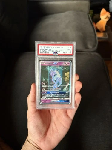 Pokémon Mewtwo GX 78/73 Shining Legends PSA 9