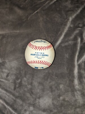Official Rawlings Game Used Batting Practice MLB Major League