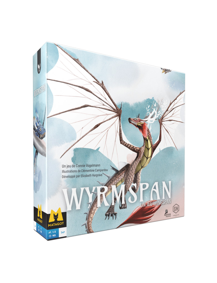 Wyrmspan FR Matagot le Jeu de Plateau Idéal pour vos Soirées en Famille