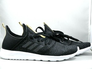 adidas cloudfoam pure black grey