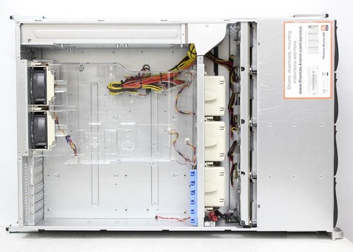 Supermicro SC846 19" Server Chassis mit 24-fach 3,5" Backplane + 1x Netzteil - Bild 2 von 2
