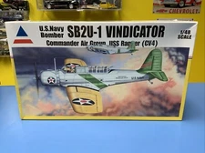 Accurate Miniatures U.S. NAVY BOMBER  SB2U-1 Vindicator USS Ranger  (CV4)