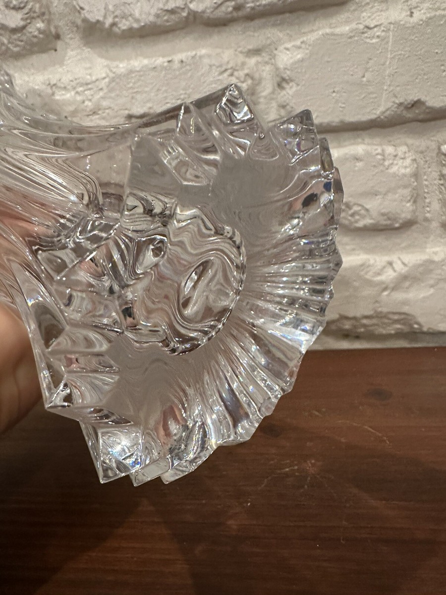 Vintage 10” Crystal Vase By Noritake West Germany. | eBay