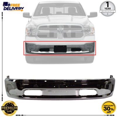Front Lower Bumper Chrome For 2013-2018 Ram 1500 CH1002397