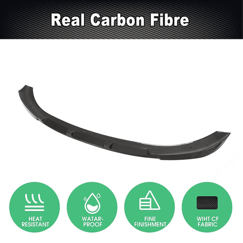 Fit For BMW i3 I3 Hatchback 2018-2023 REAL Carbon Front Bumper Spoiler Chin Lip - Bild 2 von 13