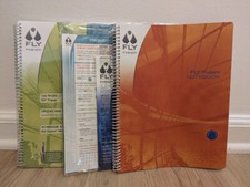  NOTEBOOKS AND BOX ONLY LEAPFROG FLY FUSION Pentop Computer Learning System