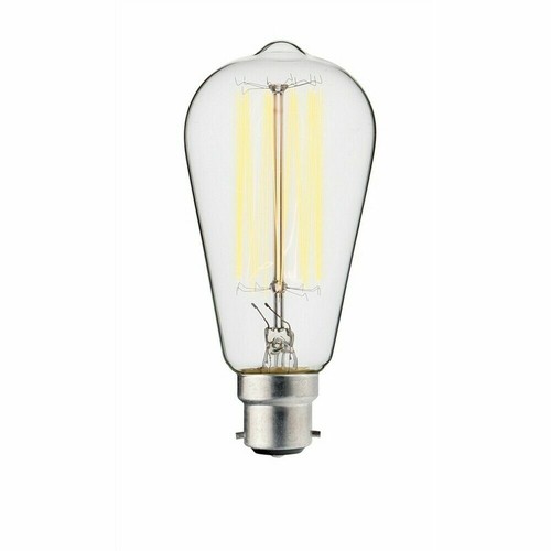 Vintage Decorative B22 Globe Verve Design 25W ST64 FLG15B Warm Glow Lamp Pendant - Picture 2 of 7