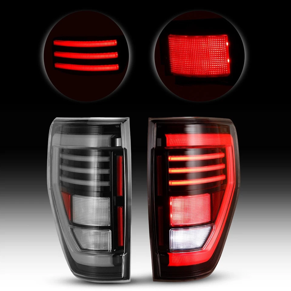 Barra LED señal secuencial para Ford F150 STX XLT 2009-2014 luces traseras 09-14 Foto 2 de 4