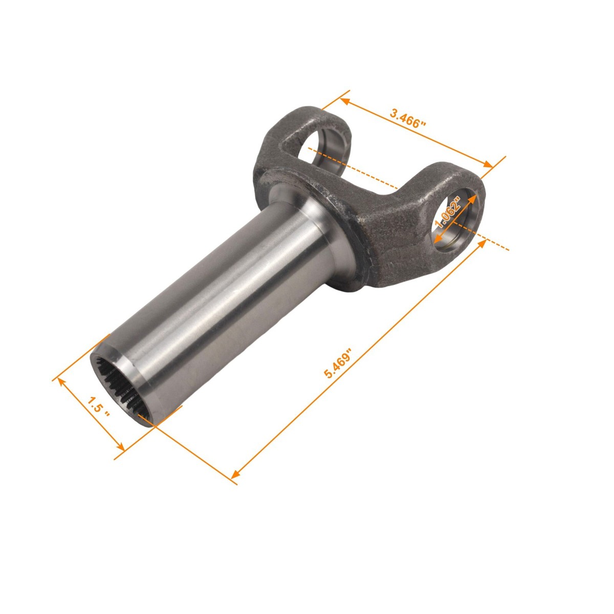 Transmission Slip Yoke 1310 Series with U Joint Kit for GM Turbo