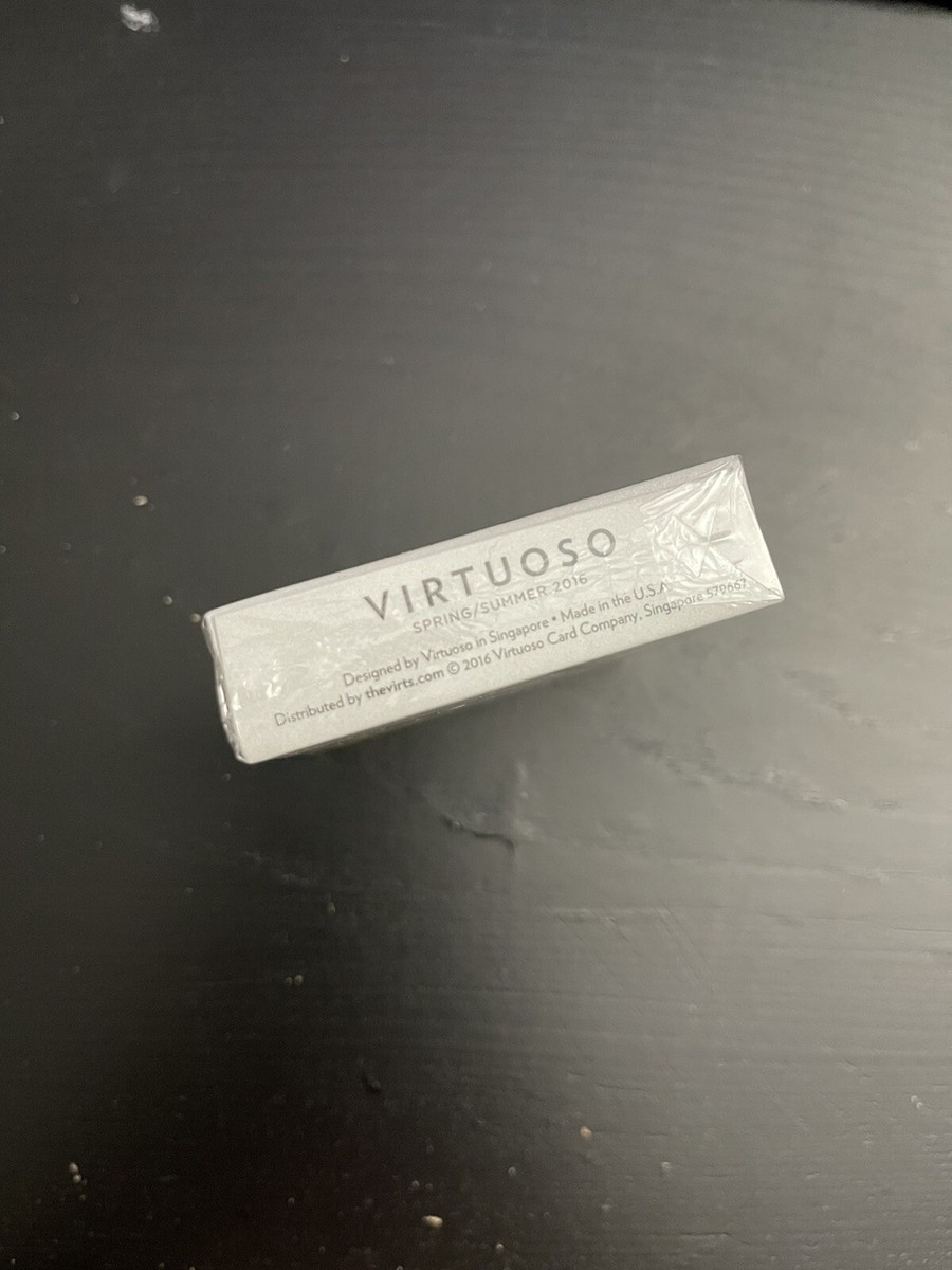 New Virtuoso SS16 Yellow Playing Cards (LIMITED/RARE) Theory11