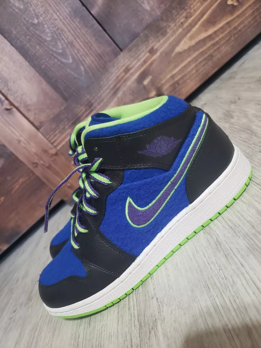 Air Jordan 1 Mid Fresh Prince of Bel Air Authentic Nike Size 7 Women Shoe  Sz 8.5 | eBay