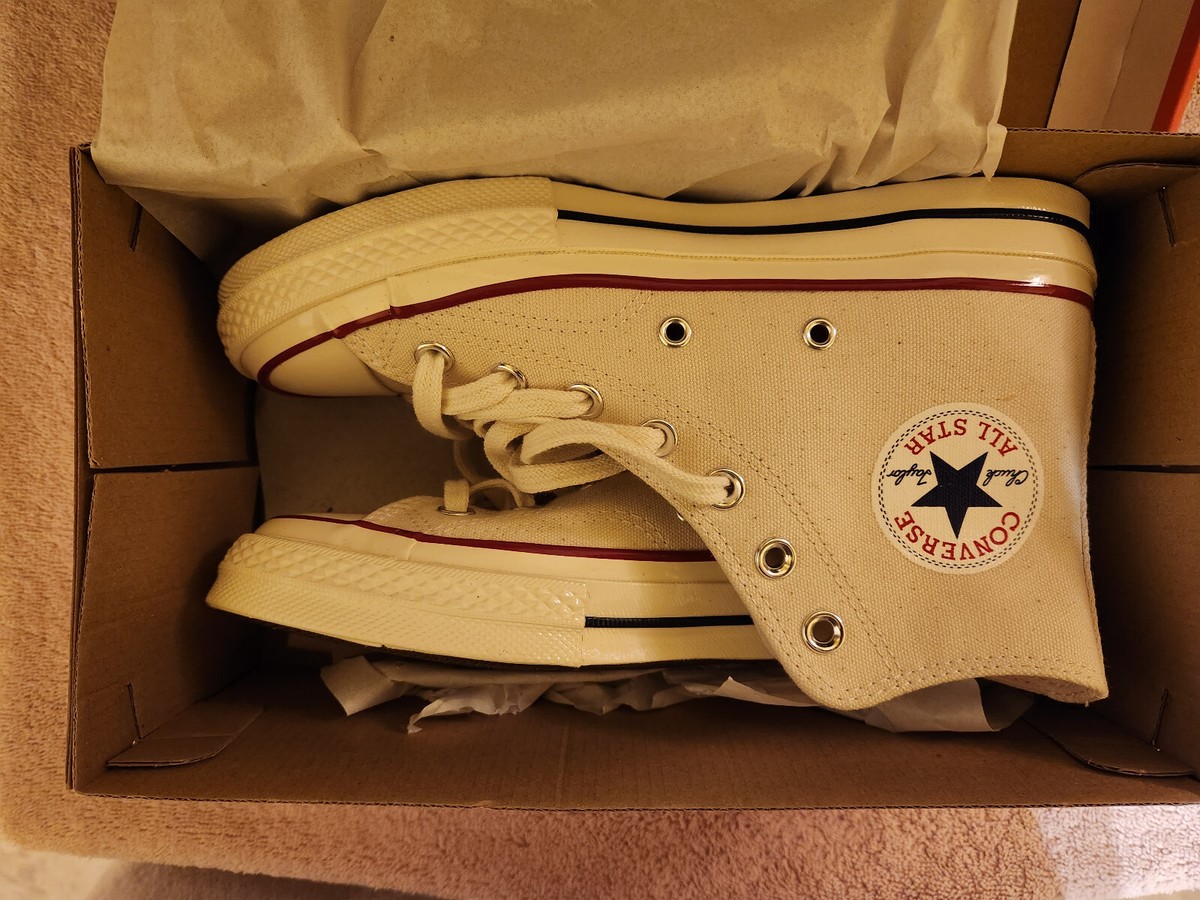 Unisex CONVERSE CHUCK 70 CANVAS HIGH TOP Parchment (144755C