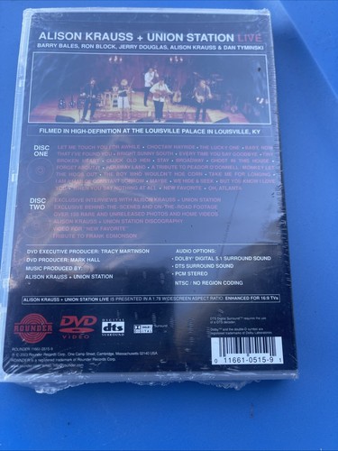 ALISON KRAUSS & UNION STATION LIVE 2-DVD SPECIAL Ed. Concert Music Sealed NEW - Picture 12 of 18