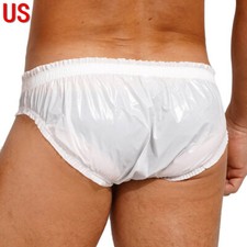 US Mens Low Rise Briefs Swimwear Solid Colour Underwear Trunks Swim Beachwear