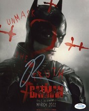 Robert Pattinson The Batman  Autographed Signed 8x10 Photo ACOA