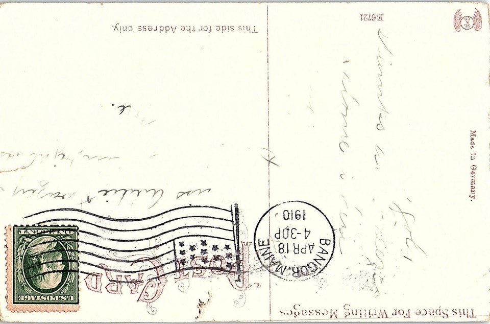 Postcard COURT HOUSE SCENE Bangor Maine ME 10/19 AI3295 eBay