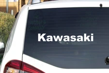 Kawasaki Logo Decal - CNC cut Decal Vinyl Sticker -Pic from multi colors! O651