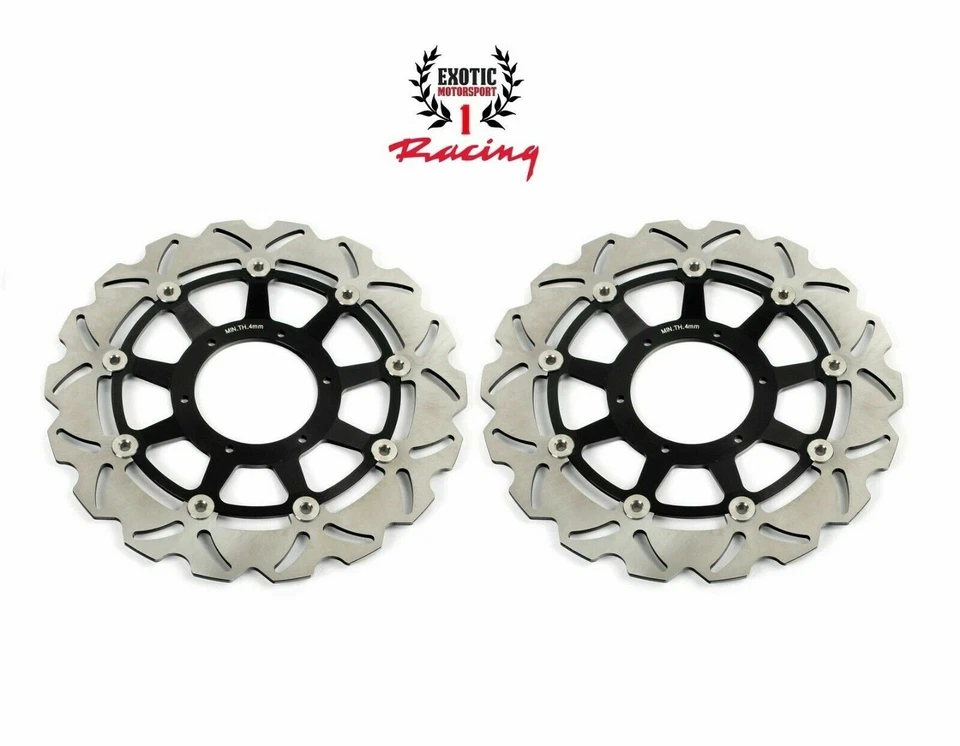 Front & rear Brake Rotors Set For Honda RVT1000R RC51 2000-07 CBR1000RR 2006-07 - Image 2 of 4
