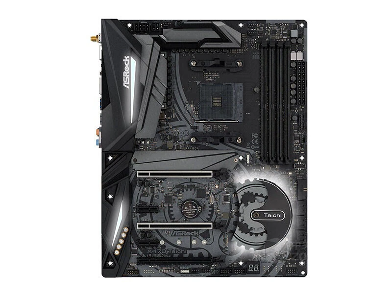 For ASROCK X470 TAICHI motherboard X470 AM4 4*DDR4 64G HDMI ATX Tested OK - Image 4 of 4