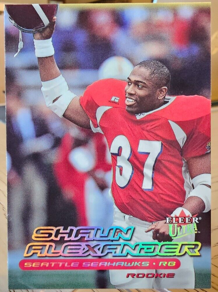 2000 Fleer Ultra Shaun Alexander #230 Rookie RC Seattle Seahawks